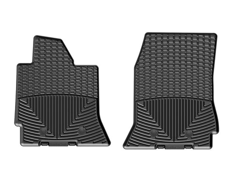 WeatherTech 2014+ Chevrolet Corvette Front Rubber Mats - Black - W352