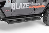 Go Rhino Dominator Extreme D1 Side Steps - Tex Blk - 80in - D10080T