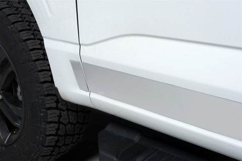 Putco 2021 Ford F-150 Super Crew 5.5ft Short Box Stainless Steel Rocker Panels (4.25in Tall 12pc) - 9751473