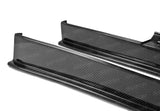 Seibon 12-13 Nissan GTR R35 SS-Style Carbon Fiber Side Skirts (Pair) - SS1113NSGTR-SS