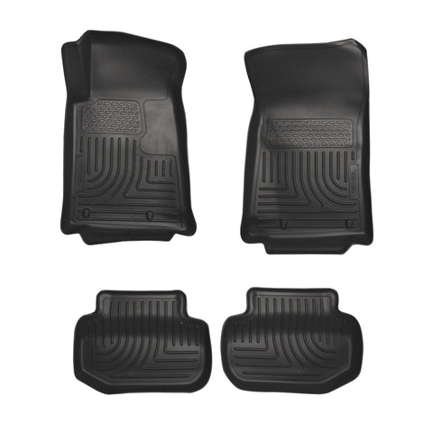 Husky Liners 10-12 Chevrolet Camaro WeatherBeater Combo Black Floor Liners - 98121