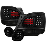 Spyder 98-05 Lexus GS300 /GS400 4pc LED Tail Lights - Black (ALT-YD-LGS98-LED-BK) - 5084415