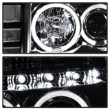 Spyder Nissan Titan 04-14/Armada 04-07 Projector Headlights LED Halo LED Chrm PRO-YD-NTI04-HL-C - 5011589