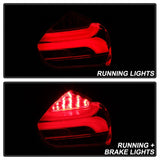 Spyder 15-17 Ford Focus Hatch LED Tail Lights w/Indicator/Reverse - Red Clr (ALT-YD-FF155D-LED-RC) - 5085726