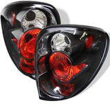 Spyder Dodge Caravan/Grand Caravan 01-07 Euro Style Tail Lights Black ALT-YD-DC01-BK - 5002211