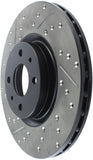 StopTech Slotted & Drilled Sport Brake Rotor - 127.04004R