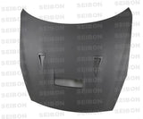 Seibon 09-10 Nissan Skyline R35 GT-R VSII-Dry Carbon Fiber Hood - HD0910NSGTR-VSII-DRY