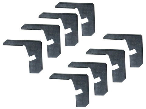 Lund 07-17 Chevy Silverado 1500 Crew Cab EZ Running Board Mounting Bracket Kit - Brite - 300068