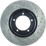 StopTech Slotted & Drilled Sport Brake Rotor - 127.44086R