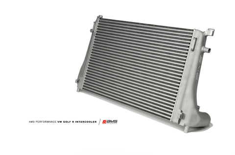 AMS Performance 2015+ VW Golf R MK7 Front Mount Intercooler Upgrade w/Cast End Tanks - AMS.21.09.0001-1