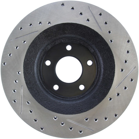 StopTech Slotted & Drilled Sport Brake Rotor - 127.63072R