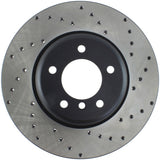 StopTech Sport Cross Drilled Brake Rotor - Front Right - 128.34104L