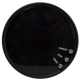 Autometer Spek-Pro Gauge Tachometer 5in 8K Rpm W/Shift Light & Peak Mem Black/Smoke/Black - P23852