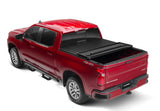 Lund 2020 Chevy Silverado 2500HD/3500HD (8ft. Bed w/o Side Boxes) Hard Fold Tonneau Cover - Black - 969295