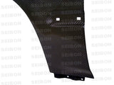 Seibon 96-98 Honda Civic OEM Style Carbon Fiber Fenders - FF9698HDCV