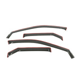 Westin 2015-2017 Toyota Camry Wade In-Channel Wind Deflector 4pc - Smoke - 72-88431