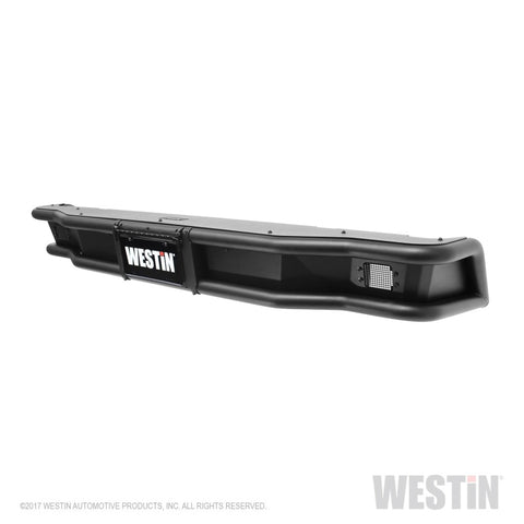 Westin 16-20 Toyota Tacoma Outlaw Rear Bumper - Textured Black - 58-81045