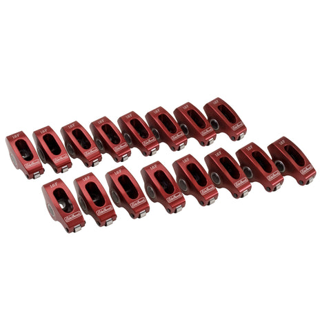 Edelbrock Rocker Arms Roller SBF 3/8In 1 6 1 Ratio Set of 16 - 77780