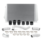 Mishimoto 17-19 GM L5P Duramax Intercooler Kit - Silver w/ Polished Pipes - MMINT-DMAX-17KSLP