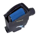 Airaid 08-10 Ford F-250/350 6.4L Power Stroke DSL MXP Intake System w/o Tube (Dry / Blue Media) - 403-214-1