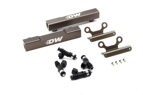 DeatschWerks 02+ Subaru WRX / 07+ STI/LGT Top Feed Fuel Rail Upgrade Kit w/ 1000cc Injectors - 6-102-1000