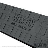 Westin 19-22 RAM 1500 Quad Cab (Excl. Classic) PRO TRAXX 6 Oval Nerf Step Bars - Blk - 21-64095