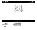 StopTech Slotted & Drilled Sport Brake Rotor - 127.45051L