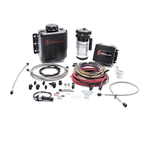 Snow Performance Stg 4 Boost Cooler Platinum Water Injection Kit (w/SS Braid Line and 4AN Fitting) - SNO-9000-BRD