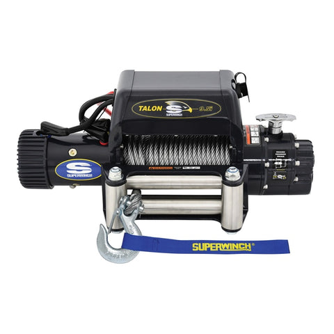 Superwinch 9500 LBS 12V DC 3/8in x 85ft Steel Rope Talon - Navy Blue - 1695210