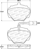 StopTech Street Brake Pads - Front - 308.05180