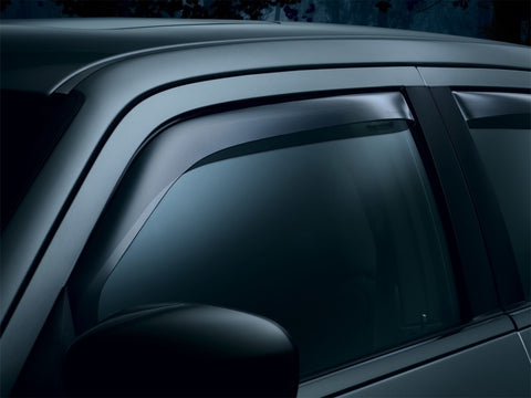 WeatherTech 95-00 Chrysler Cirrus Front Side Window Deflectors - Dark Smoke - 80137