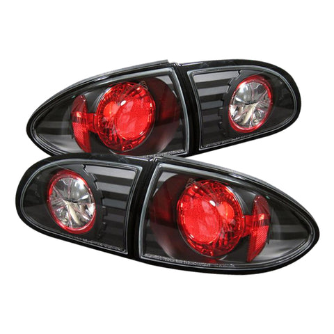 Spyder Chevy Cavalier 95-02 Euro Style Tail Lights Black ALT-YD-CCAV95-BK - 5001245