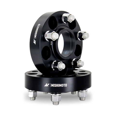 Mishimoto Wheel Spacers - 5x114.3 - 67.1 - 30 - M12 - Black - MMWS-004-300BK