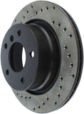 StopTech Drilled Sport Brake Rotor - 128.34069R