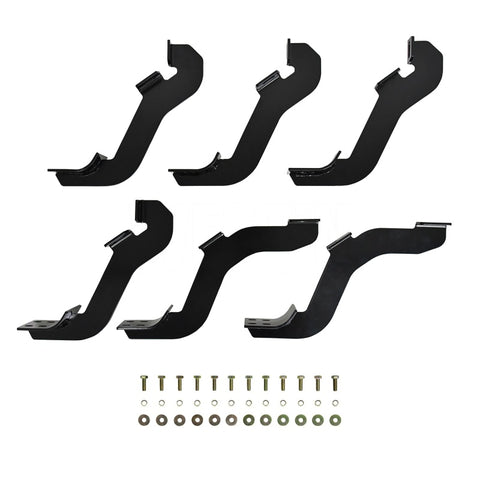 Westin 2019 Ford Ranger SuperCrew / SuperCab 2019 Running Board Mount Kit - Black - 27-2265