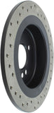 StopTech Drilled Sport Brake Rotor - 128.34113L