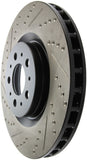 StopTech Slotted & Drilled Sport Brake Rotor - 127.39035R