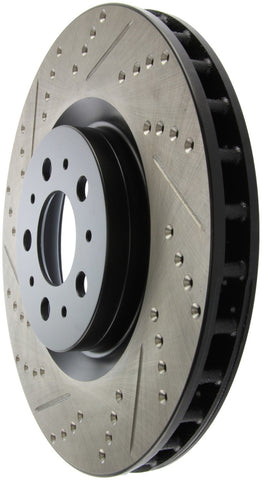 StopTech Slotted & Drilled Sport Brake Rotor - 127.39035R