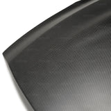 Seibon 09-10 Nissan Skyline R35 GT-R OEM-Dry Carbon Fiber Hood - HD0910NSGTR-OE-DRY