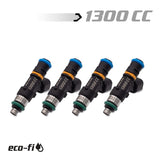BLOX Racing Eco-Fi Street Injectors 1300cc/min Honda K Series (Set of 4) - BXEF-06514-1300-4