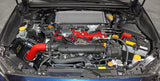 AEM 15-17 Subaru WRX STi 2.5L H4 - Cold Air Intake System - Wrinkle Red - 21-735WR