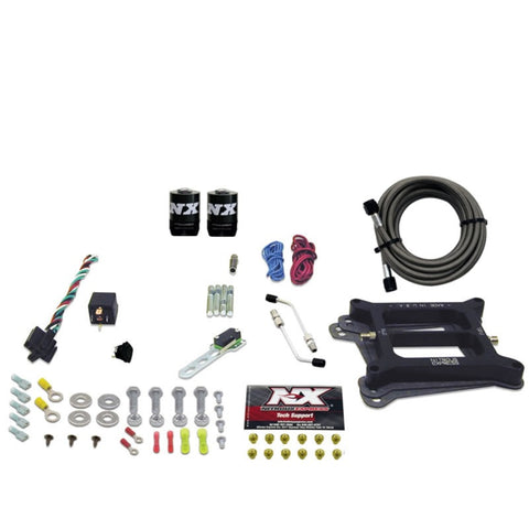 Nitrous Express 4150 4-BBL/Gasoline Nitrous Kit (50-300HP) w/o Bottle - 30040-00