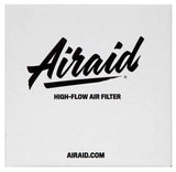 Airaid Universal Air Filter - Cone 6in FLG x 10-3/4x7-3/4in B x 7x4in T x 9in H - Synthaflow - 724-476