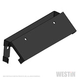 Westin Winch Mount License Plate Re-locator - Black - 46-20065