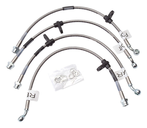 Russell Performance 99-02 Honda Civic Coupe Si Brake Line Kit - 684510