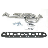 JBA 00-06 Jeep 4.0L 1-1/2in Primary Silver Ctd Cat4Ward Header - 1527SJS