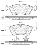 StopTech Performance Brake Pads - 309.11230