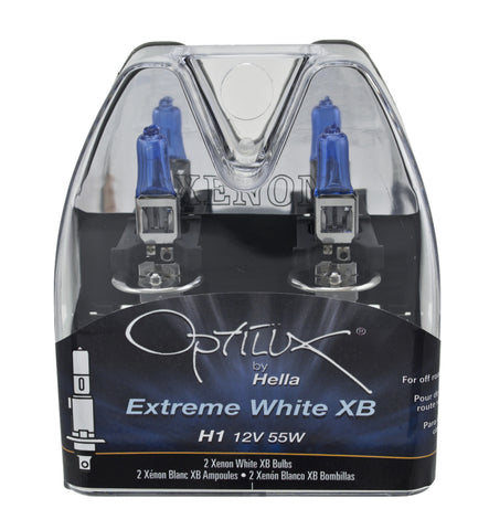 Hella Bulb H1 12V 55W Xen Wht Xb (2) - H71071242