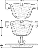 StopTech Street Brake Pads - 308.09192