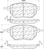 StopTech Street Select Brake Pads - Front/Rear - 305.09690